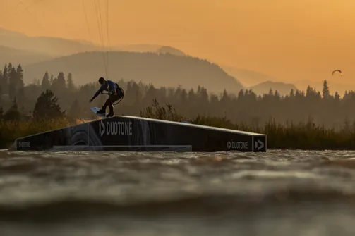 The Duotone A Frame. Rider: Xander Raith. Photo: Andre Maguro